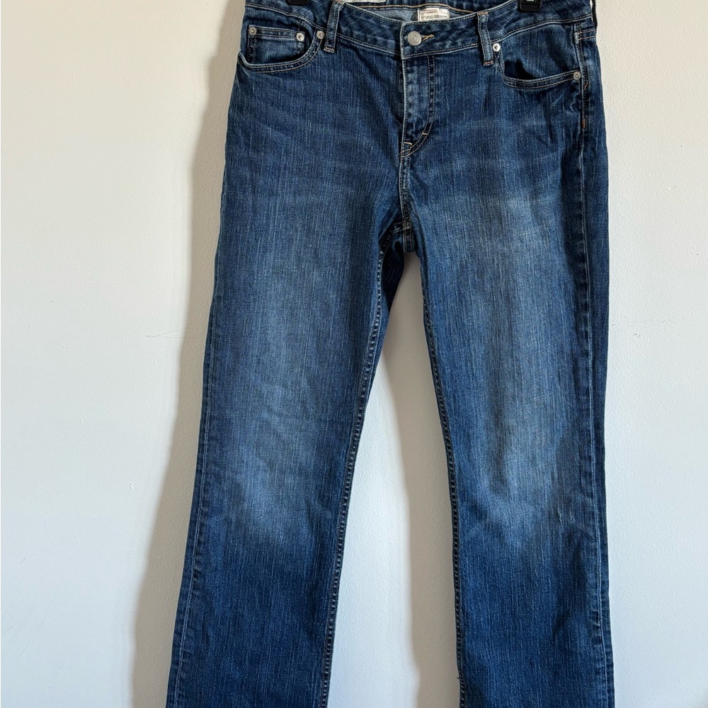 Banana Republic Women's Straight Leg Jeans in Blue